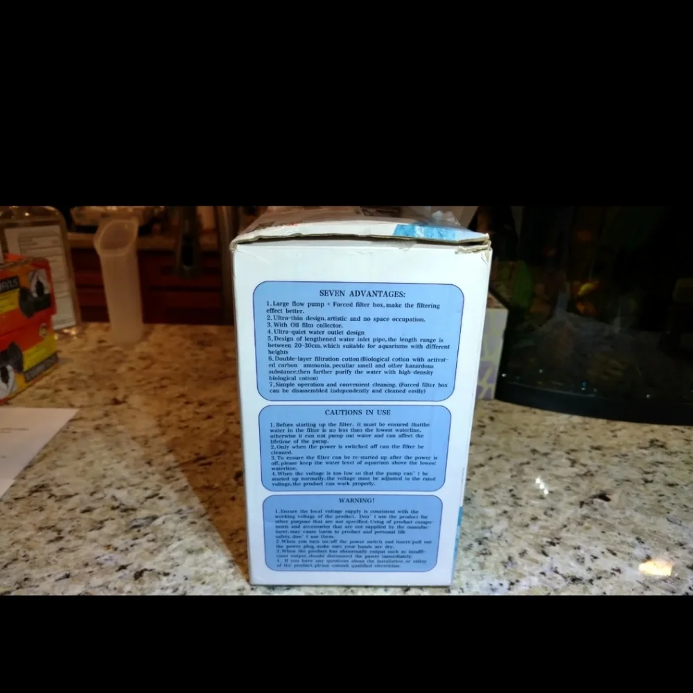 2 New Zarco Aquarium Filter HS-1042